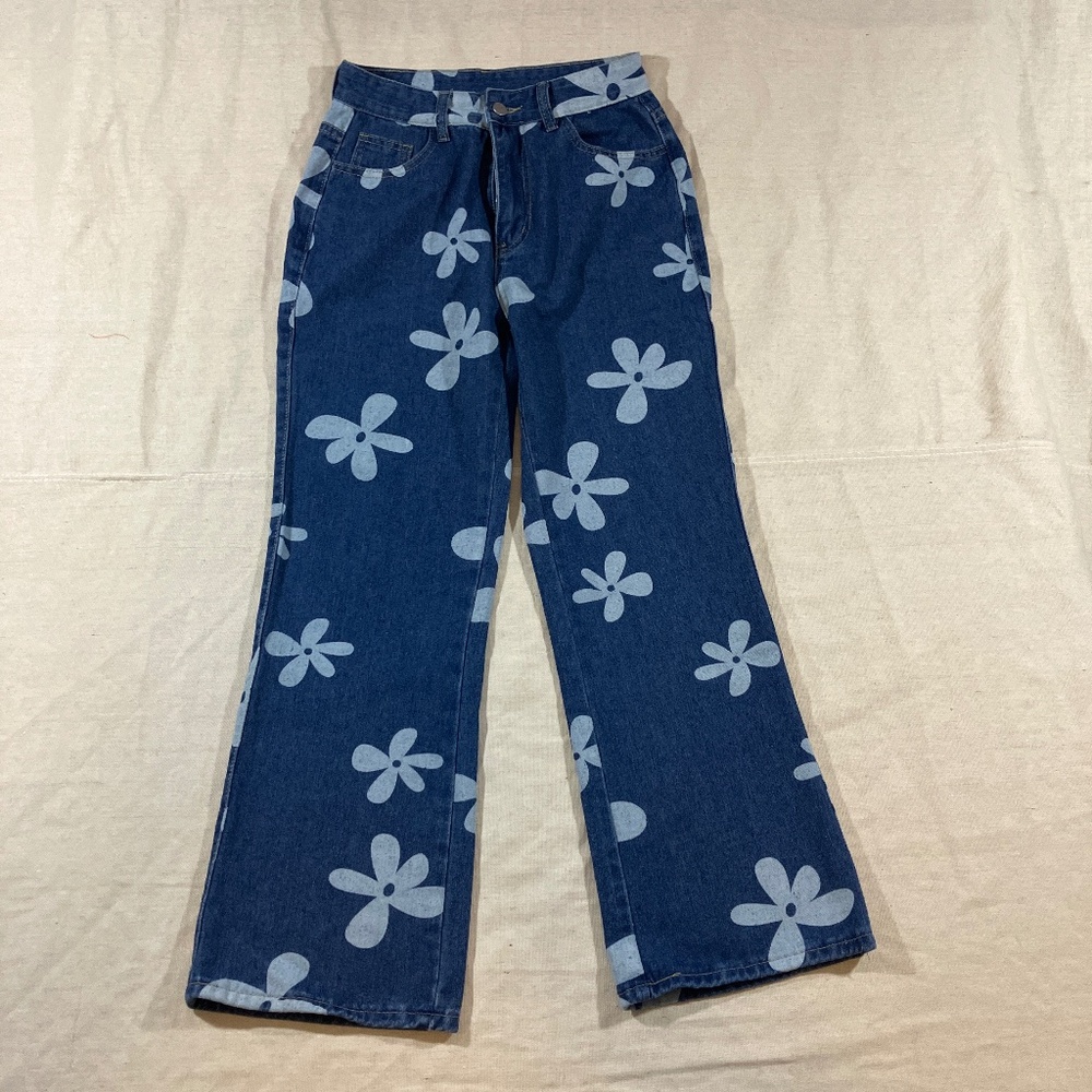 Flower Power jeans